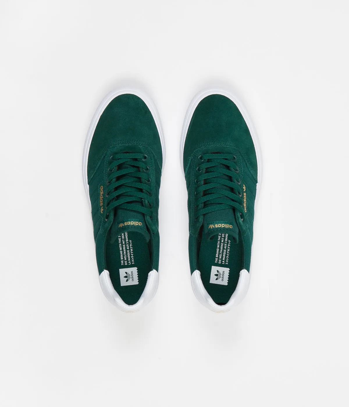 Adidas 3MC Shoes - Collegiate Green / White / Collegiate Green