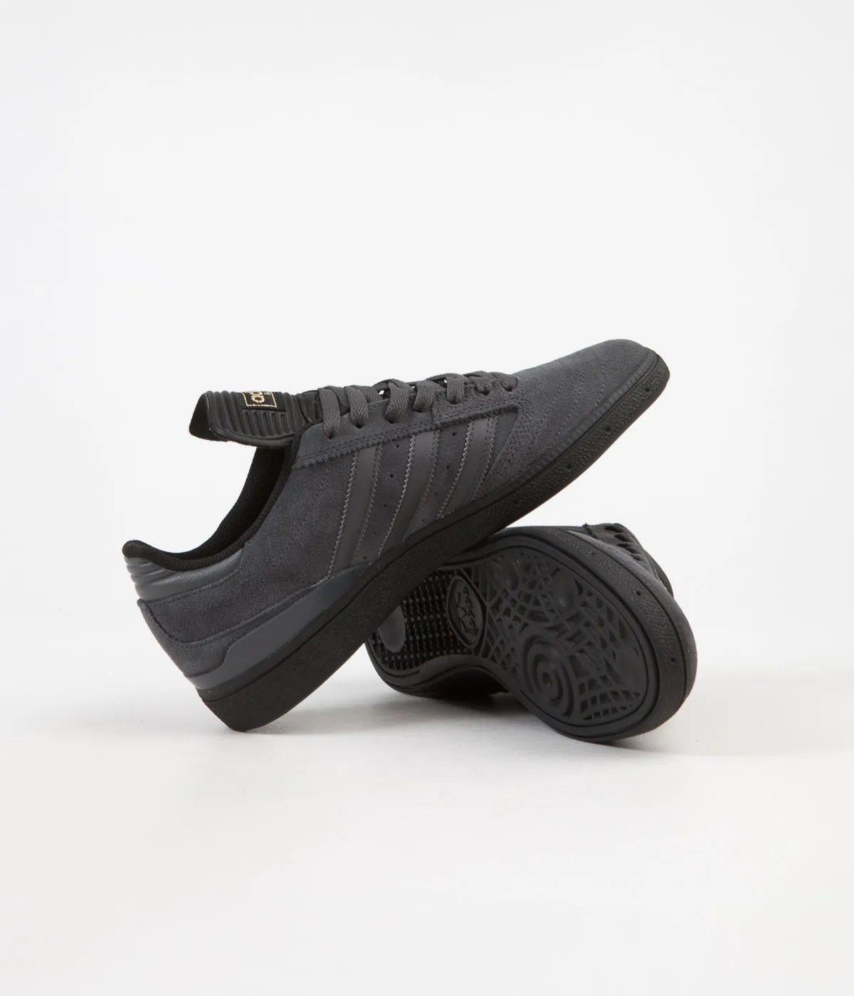 Adidas Busenitz Pro Shoes - Core Black / Solid Grey / Gold Foil