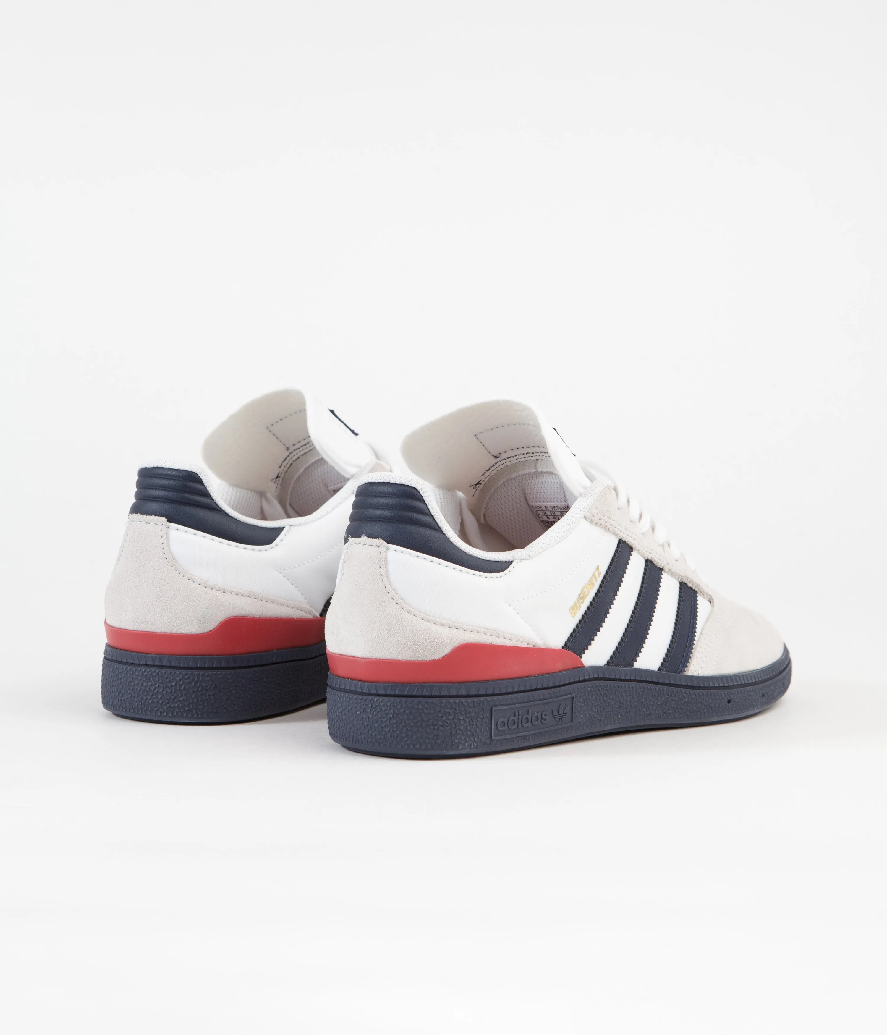 Adidas Busenitz Shoes - FTWR White / Collegiate Navy / Shadow Navy