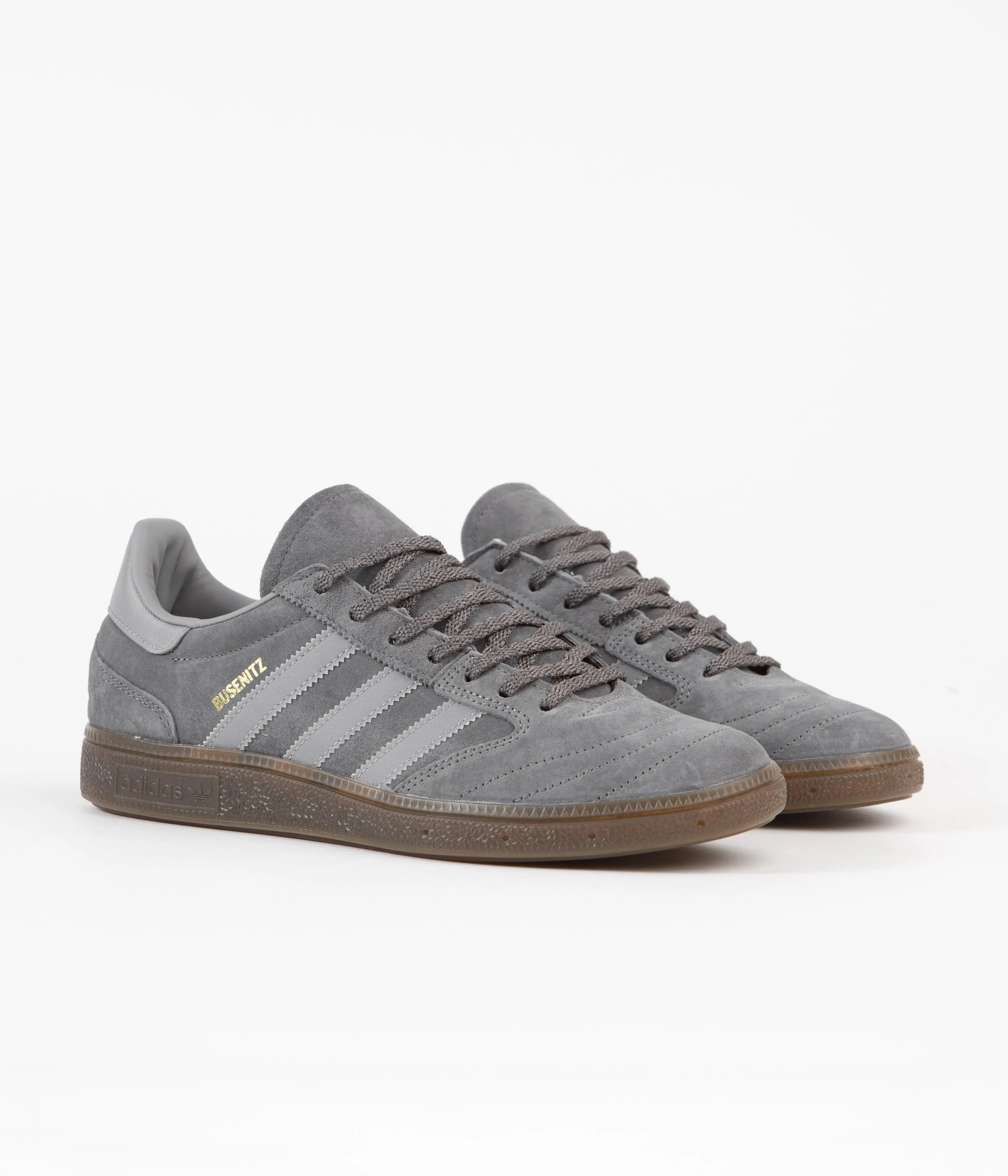 Adidas Busenitz Vintage Shoes - Grey Five / Grey Three / Gum5