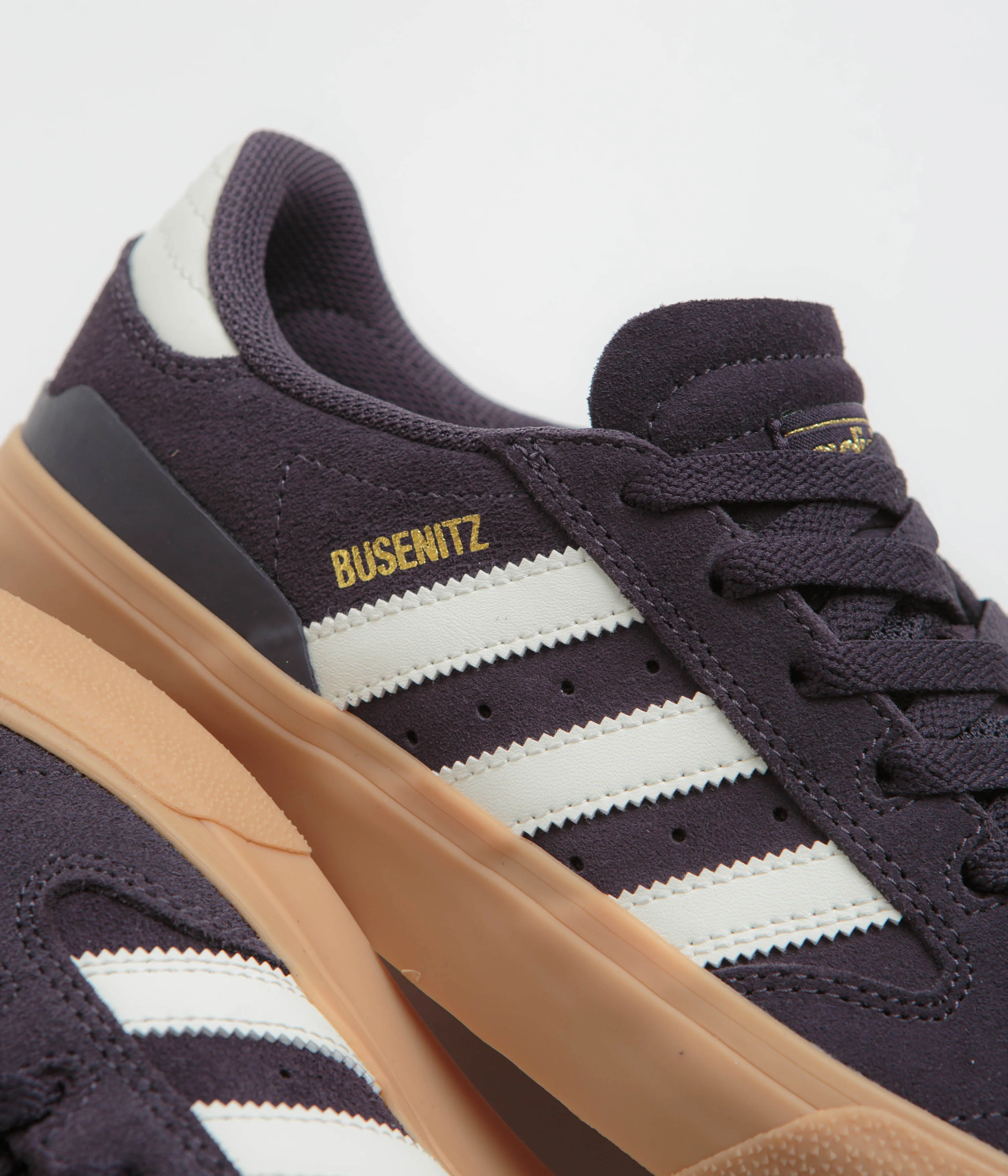 Adidas Busenitz Vulc II Shoes - Aurora Black / Off White / Gum