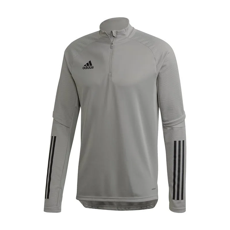 adidas Condivo 20 Training 1/4 Zip Top - Adult - Team Mid Grey