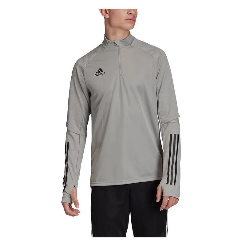 adidas Condivo 20 Training 1/4 Zip Top - Adult - Team Mid Grey