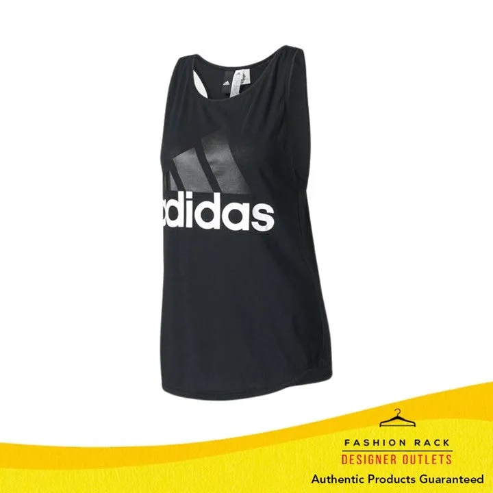 Adidas Essentials Linear Loose Tank Top Black/White