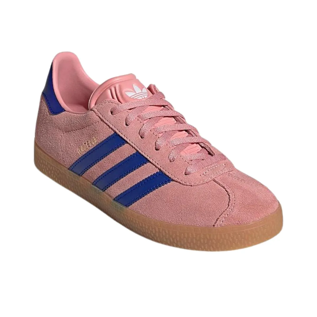 Adidas Girl's (Grade School) Gazelle Semi Pink Spark/Lucid Blue