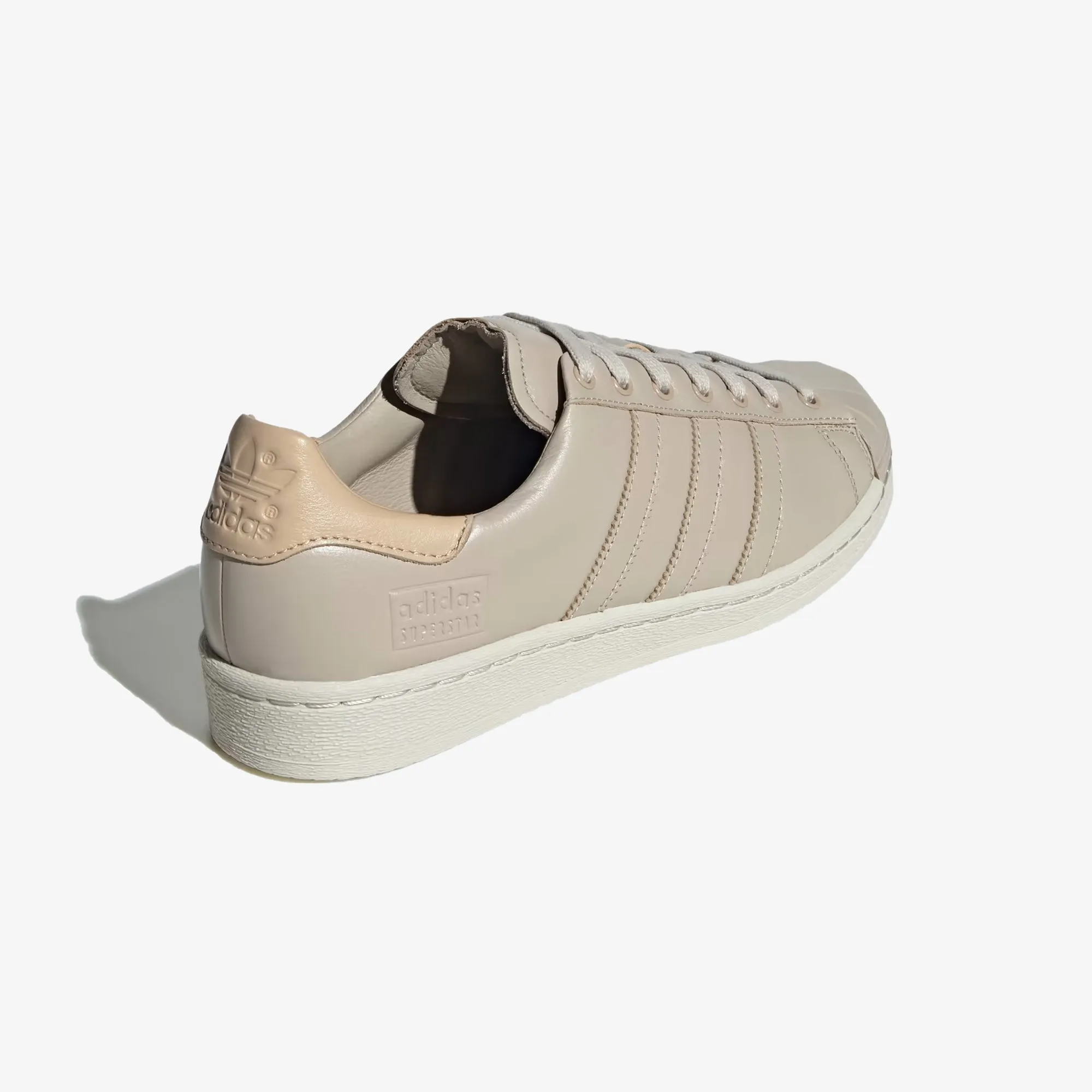 Adidas Originals | SUPERSTAR LUX  { WONDER BEIGE/ALUMINIUM