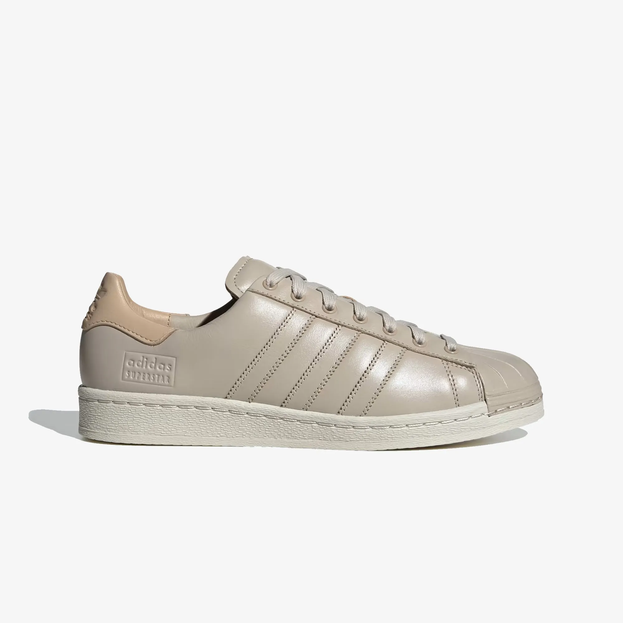 Adidas Originals | SUPERSTAR LUX  { WONDER BEIGE/ALUMINIUM