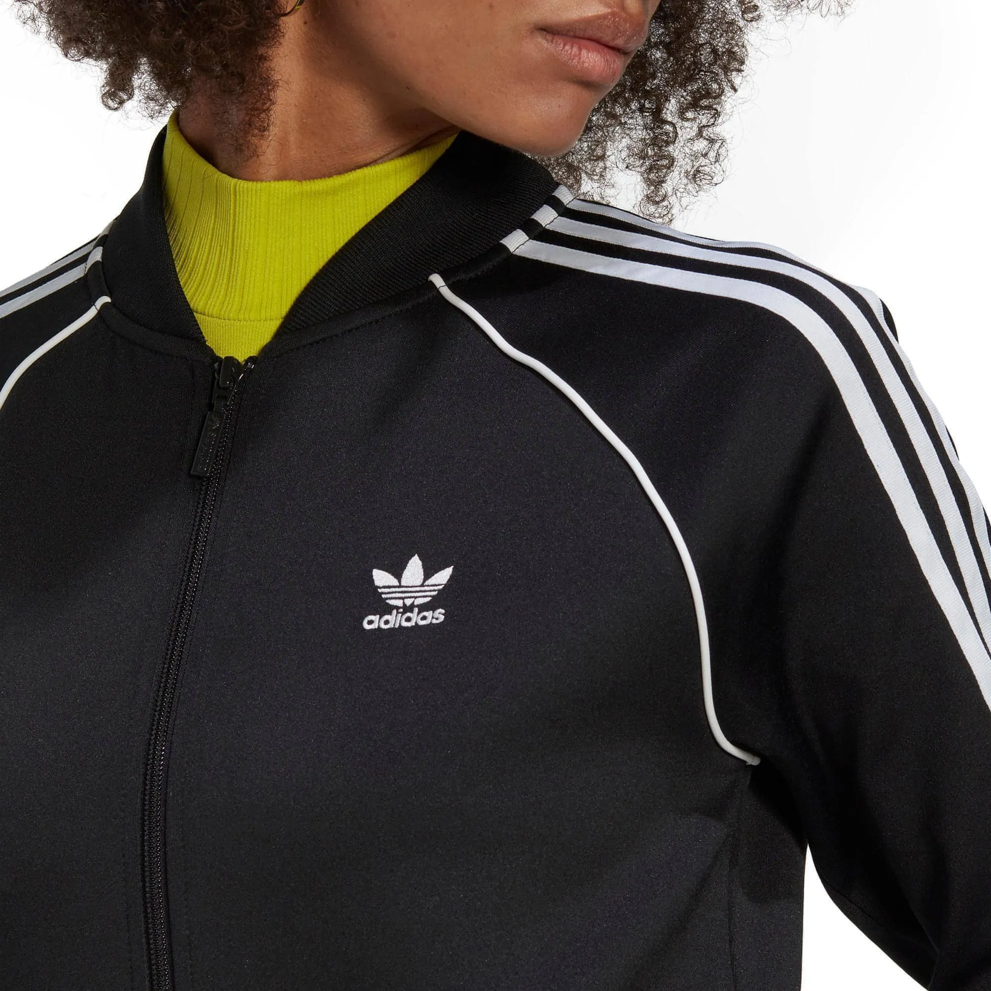 adidas Primeblue SST Womens Track Top - Black