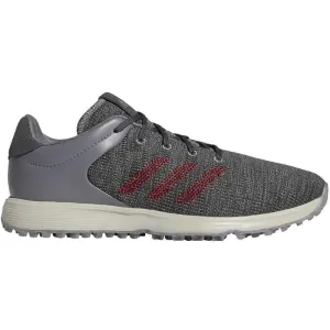 adidas S2G Spikeless Shoes - Grey/Burgundy