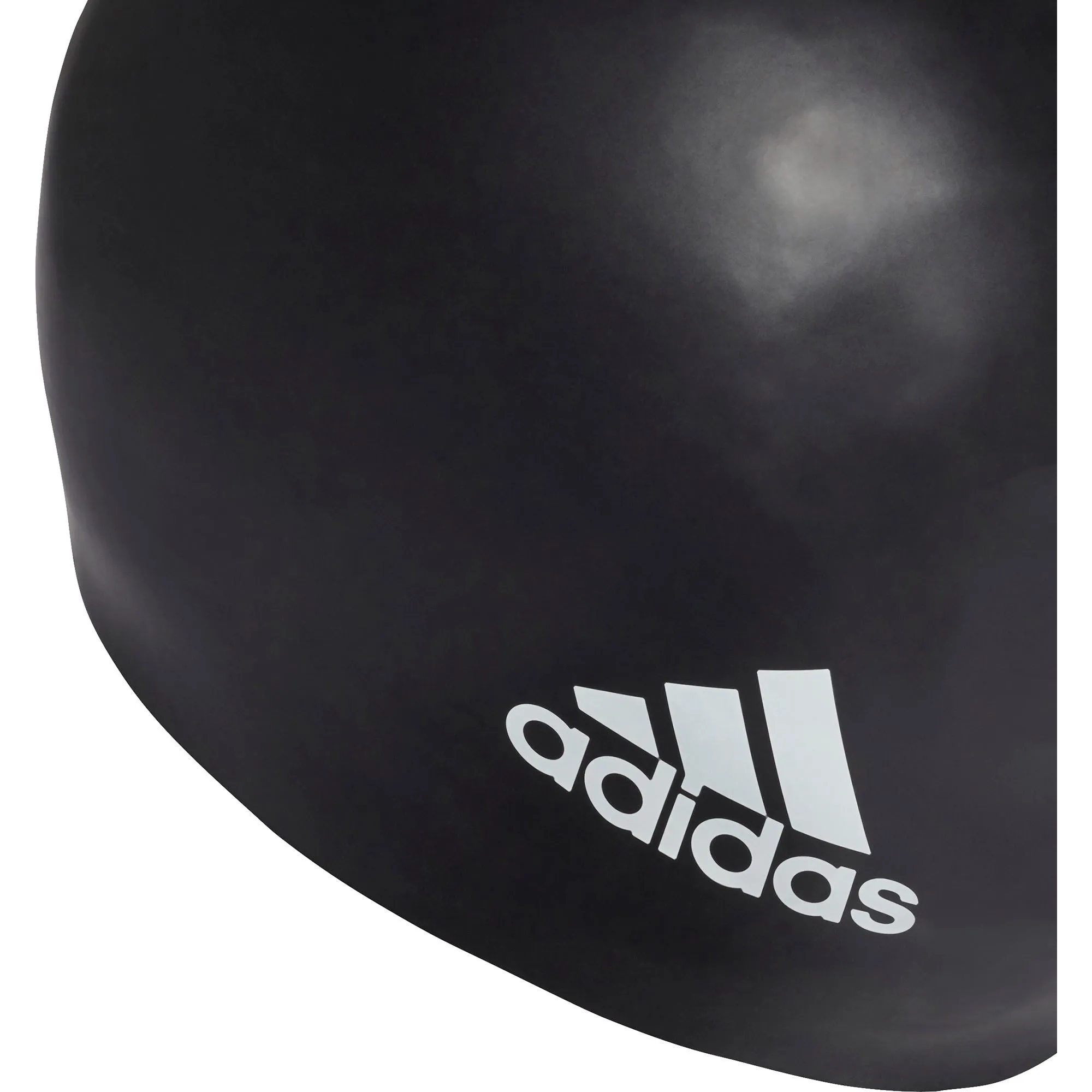 adidas Silicone Logo Swimming Cap - Black