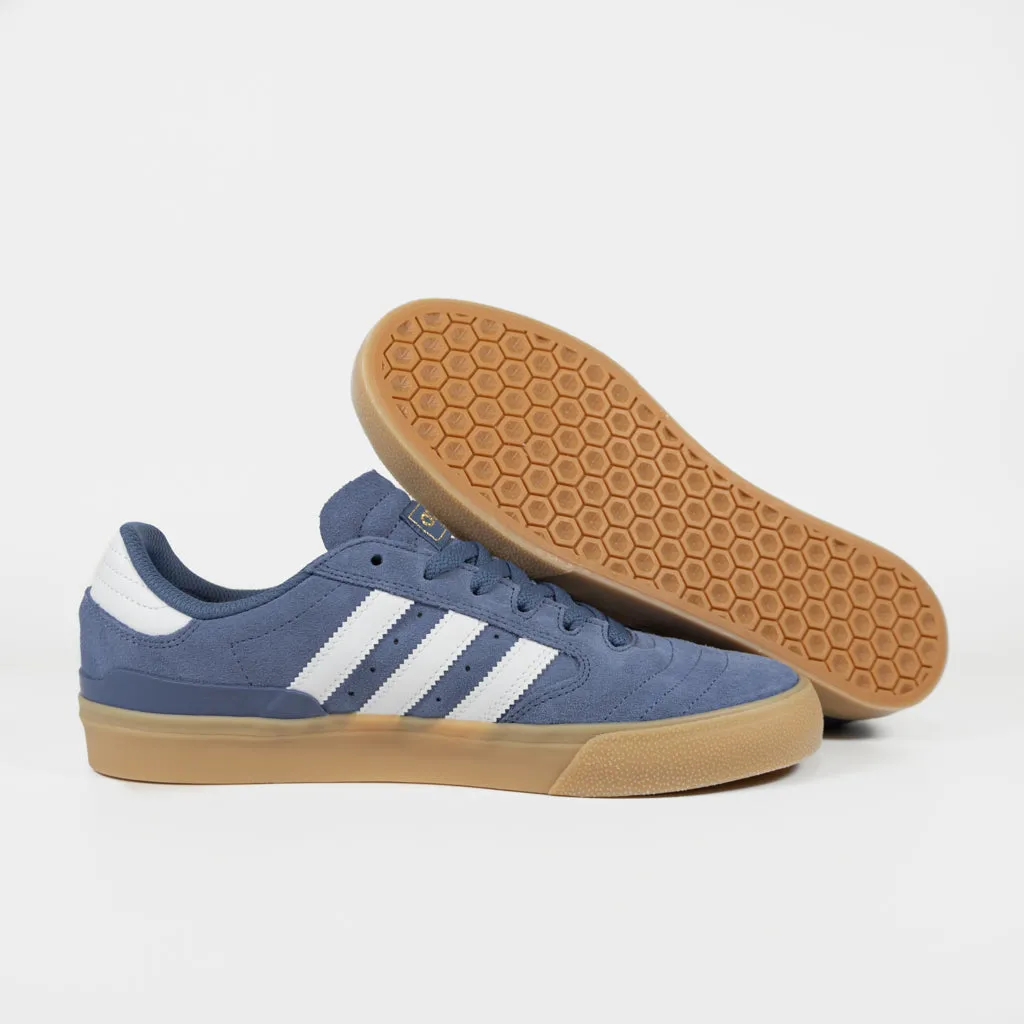 Adidas Skateboarding - Busenitz Vulc 2 Shoes - Crew Blue / Cloud White / Gum