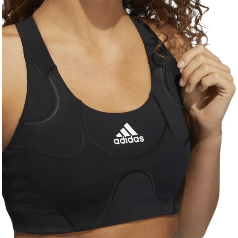 Adidas Womens Black Lux Sports Bra