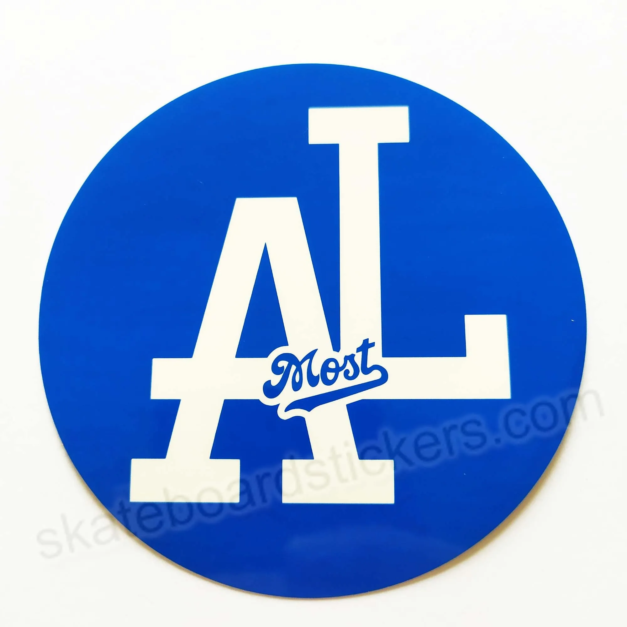 Almost Skateboards "AL Most" Skateboard Sticker