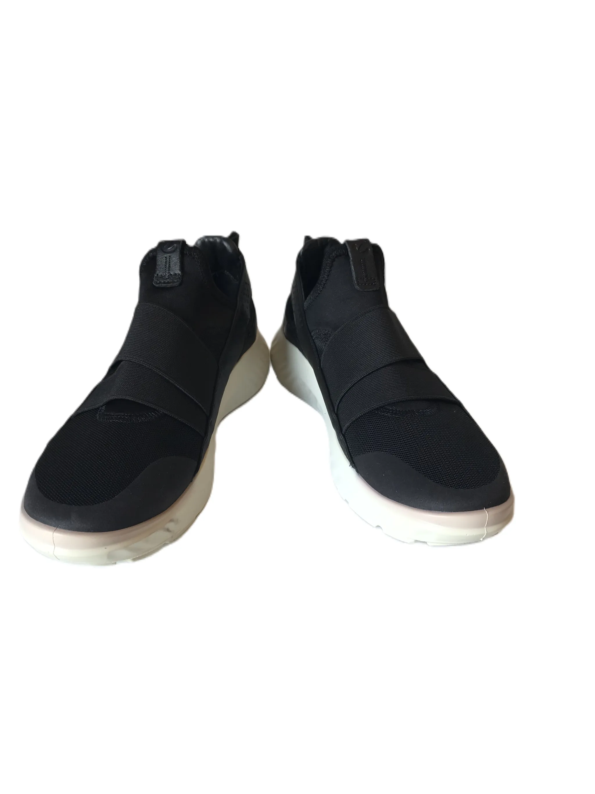 Black Shoes Sneakers By Ecco, Size: 9