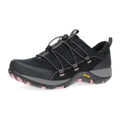 Dansko Petunia Suede Black Women's Walking Shoes