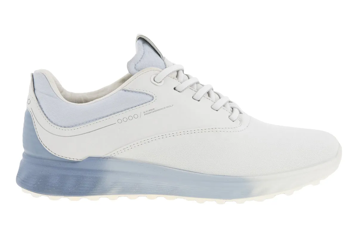 Ecco Golf S-Three White/Dusty Blue/Air Womens