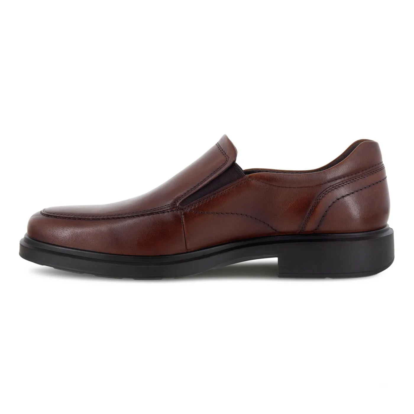 Ecco Helsinki 2.0 Apron Toe Slip-On Cognac Men's