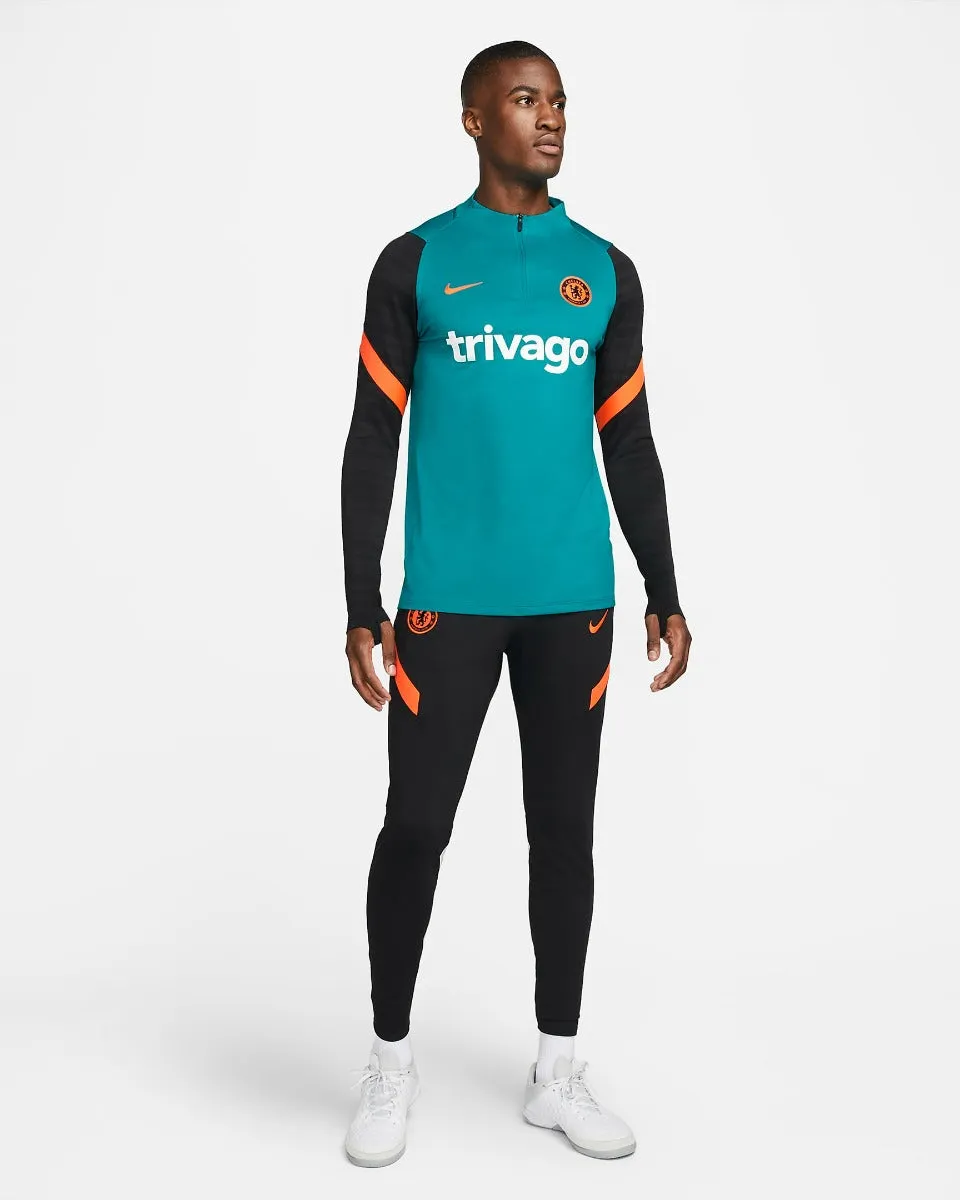 Haut d'entrainement Chelsea 2021/2022 - Bleu/Noir/Orange