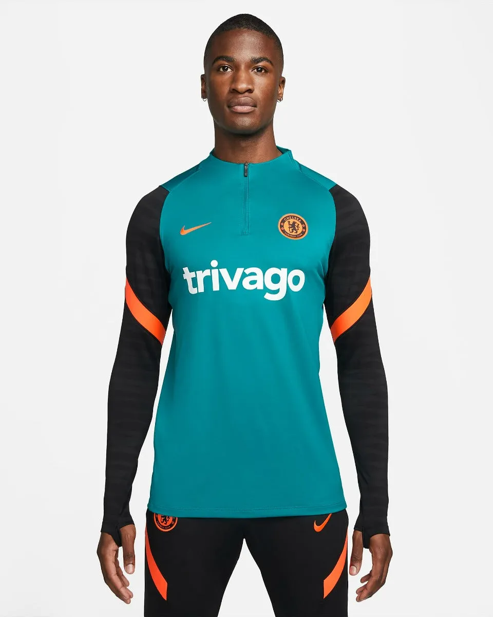 Haut d'entrainement Chelsea 2021/2022 - Bleu/Noir/Orange