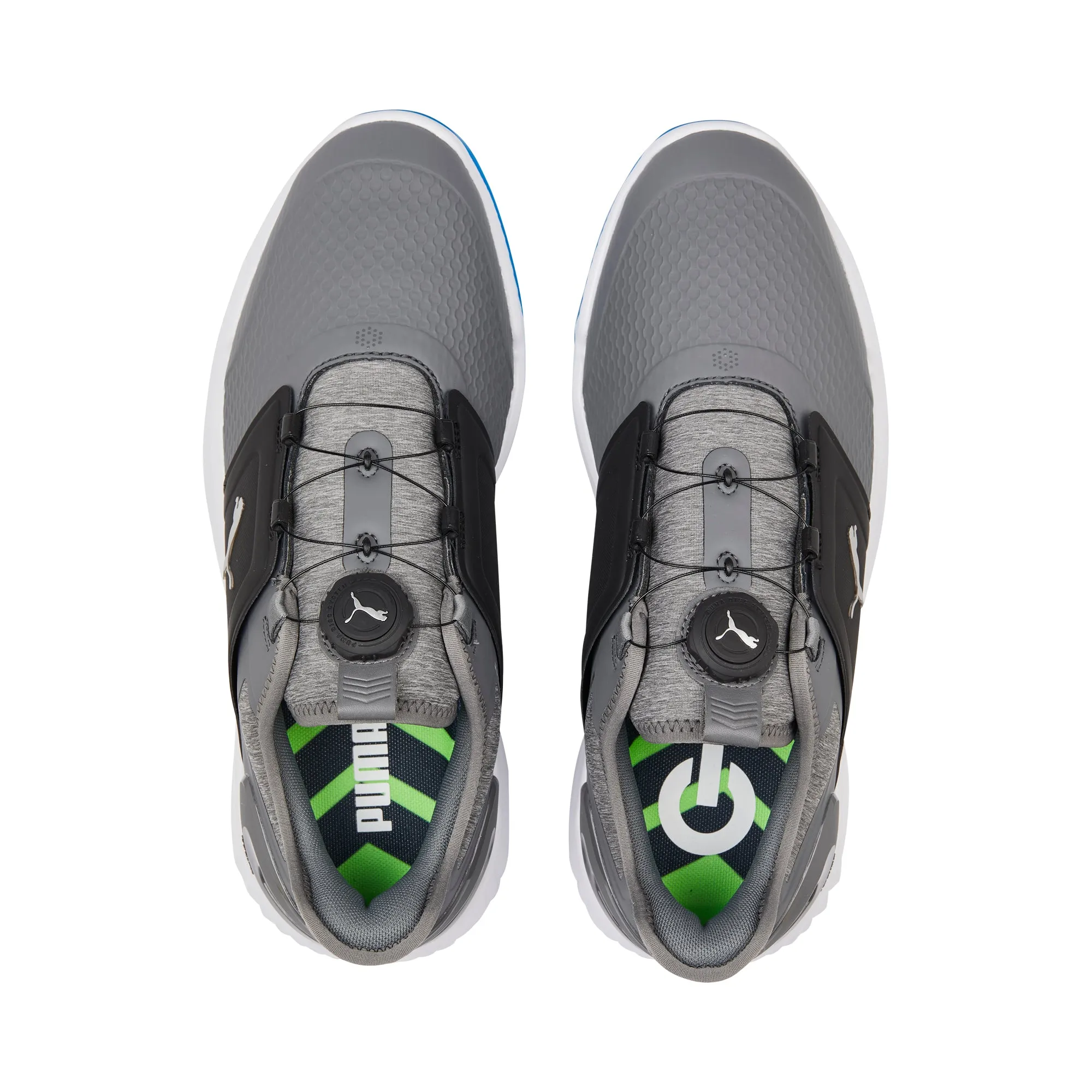 IGNITE ELEVATE DISC Spikeless Golf Shoes | Quiet Shade / Puma Silver