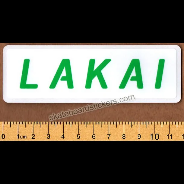 Lakai Skate Shoes Skateboard Sticker