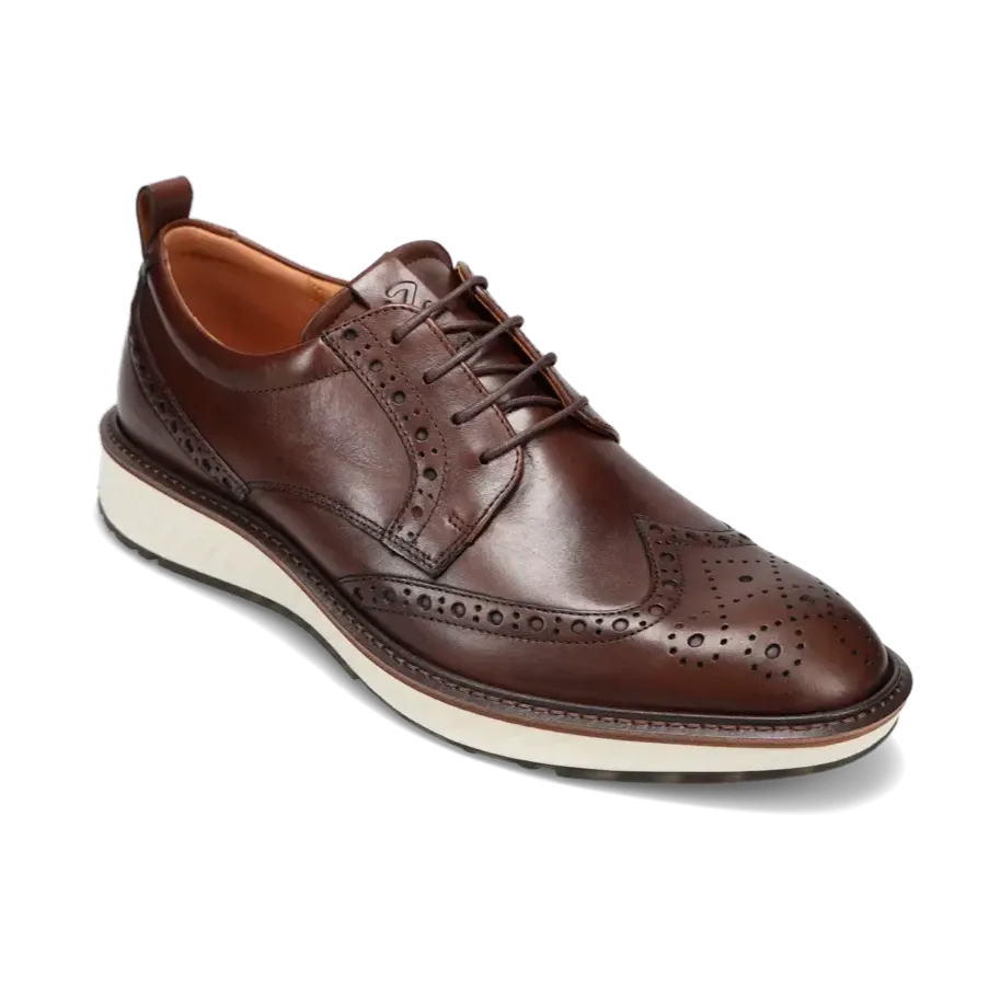 Men's St. 1 Hybrid Wingtip Oxford Cocoa Brown