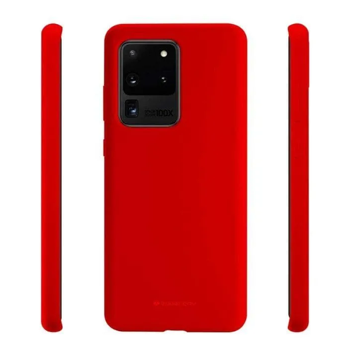 Mercury Silicone Case for Samsung Galaxy S20 Ultra - Red