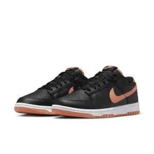 Nike Men's "NIKE DUNK" Low Back Black Amber Brown DV0831-004