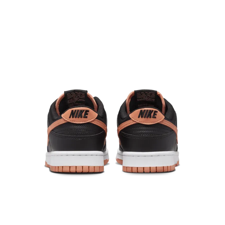 Nike Men's "NIKE DUNK" Low Back Black Amber Brown DV0831-004