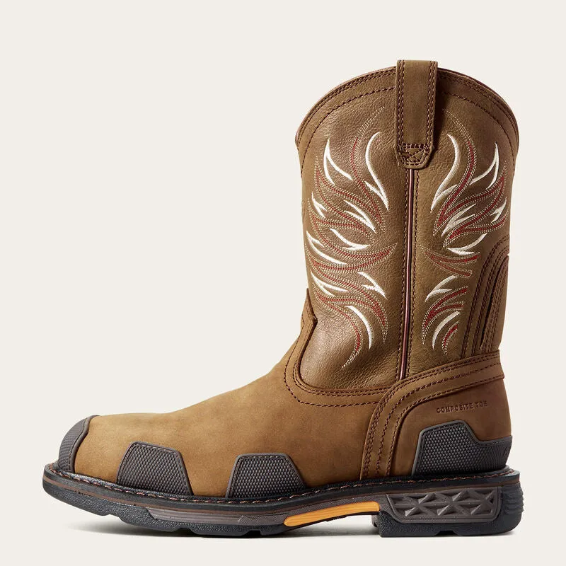 OverDrive Wide Square Toe Composite Toe Work Boot