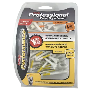 Professional Tee System® (PTS) Pride Performance® Combo Packs - Includes 2 3/4" & 1 1/2" Tees!