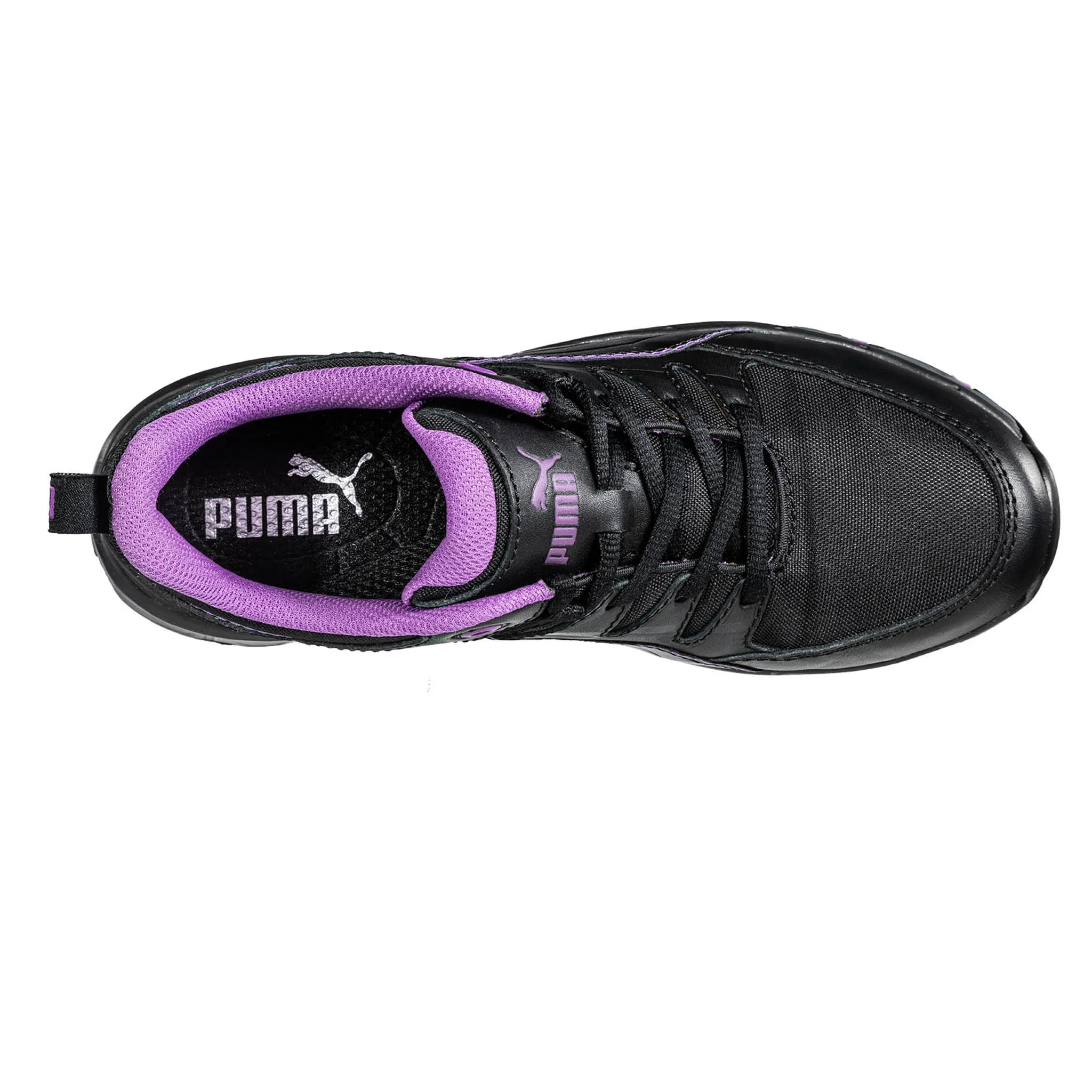 Puma Women's 643955 Stepper 2.0 Black Low Safety Composite Toe Work Shoes