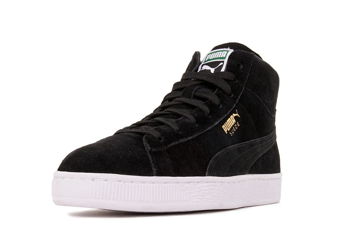 SUEDE CLASSIC MID - BLACK